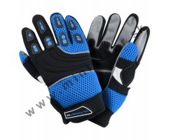 Detské motocyklové rukavice Nitro modrá